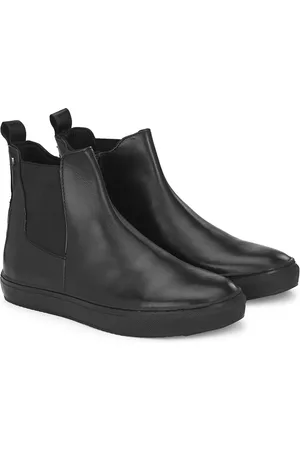 Delize Men Leather Chelsea Boots