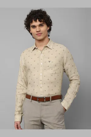 Allen solly clearance linen shirts