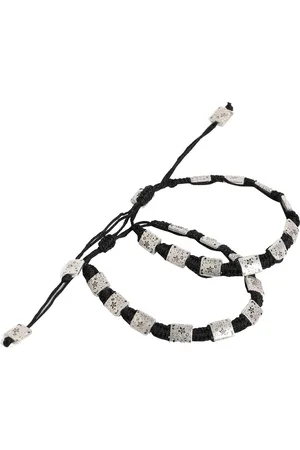 EL REGALO Set Of 2 Beaded Boho Designed Anklet