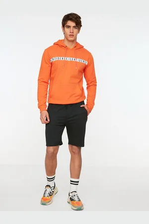 Trendyol Men Black Sports Shorts