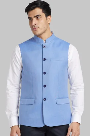 Park Avenue Woven Nehru Jacket