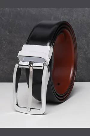 Teakwood Leathers Teakwood Leather Men Black Belts