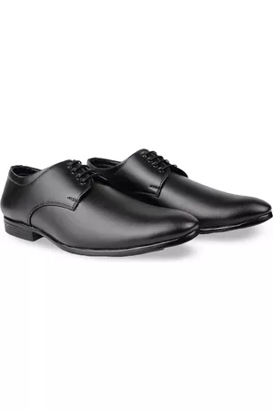 HikBi Men Leather Formal Derbys