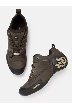 Woodland Men Nubuck Leather Sneakers