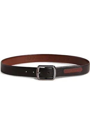 Ted Baker Leather Loop Buckle Belt in Green - ShopStyle