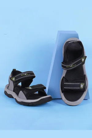ACTION Men Colorblocked Velcro Closure Sports Sandals