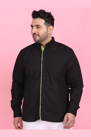 Lastinch Men Black Premium Checked Casual Shirt