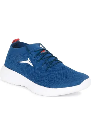 JQR Men Blue Mesh Running Shoes