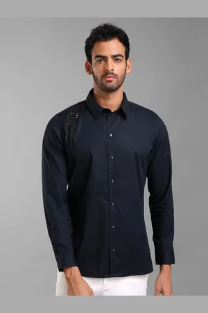 Kazo Spread Collar Cotton Casual Shirt