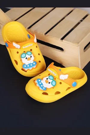 PASSION PETALS Infant Kids Self Design Slip-On Clogs