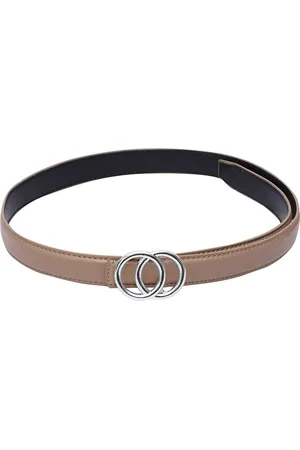 thickskin Girls Solid Push Pin Slim Belt