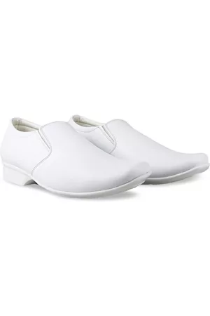 HikBi Men Leather Comfort-Fit Formal Slip-On Shoes