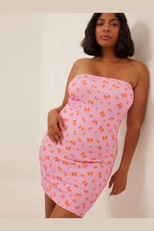 NA-KD X Misslisibell Conversational Print Bodycon Mini Dress