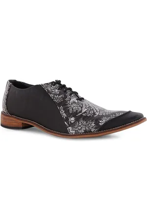 KANVAS Men Printed Oxfords