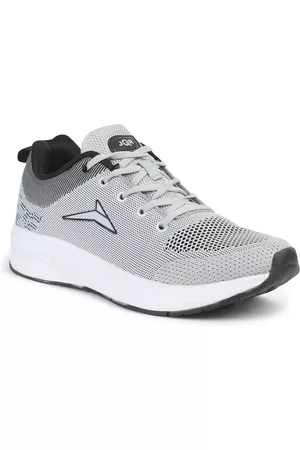 JQR Men SPECIAL-001 Grey Mesh Running Shoes