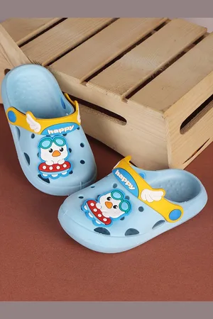 PASSION PETALS Infant Kids Self Design Slip-On Clogs