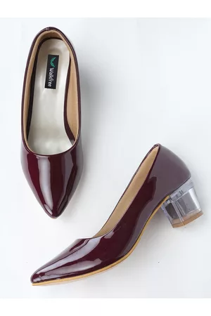 Walkfree Pointed Toe Block Pumps