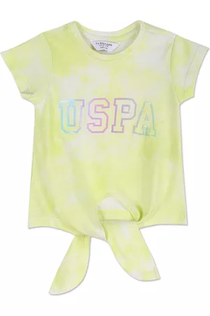 Ralph Lauren Girls Abstract Printed Pure Cotton T-shirt