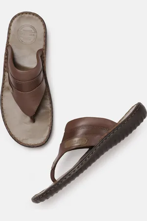 Woodland Men Leather Comfort Sandals
