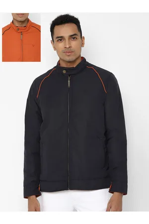 Buy Green & Navy Jackets & Coats for Men by ALLEN SOLLY Online | Ajio.com