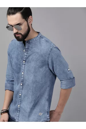 Roadster Denim & Jeans Shirts sale - discounted price | FASHIOLA INDIA-totobed.com.vn