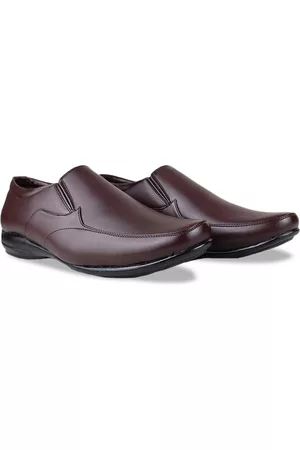HikBi Men Leather Slip-On Shoes