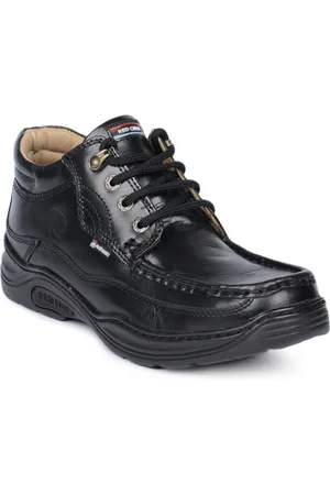 Red chief official black on sale shoes