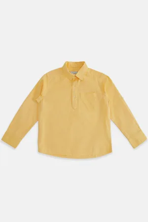 Pantaloons Boys Spread Collar Cotton Casual Shirt
