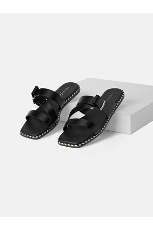 Pantaloons Women Open Toe Flats With Bows