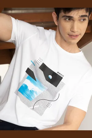 RARE RABBIT Men Rings-4 Slim Fit Solid Polo Collar T-Shirt