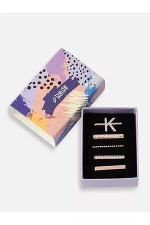 Campus Sutra Set of 5 Rose Gold Plated Watch Charms