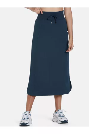 PUMA HER High-Waist A-Line Sustainable Midi Skirt