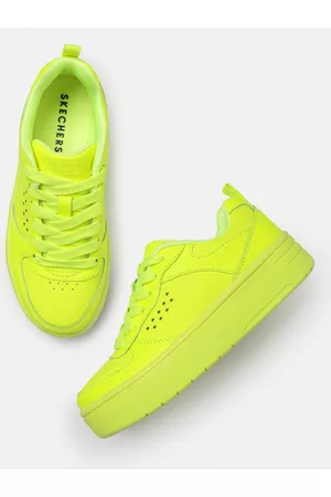 Skechers Girls COURT HIGH - COLOR ZONE Perforated Sneakers