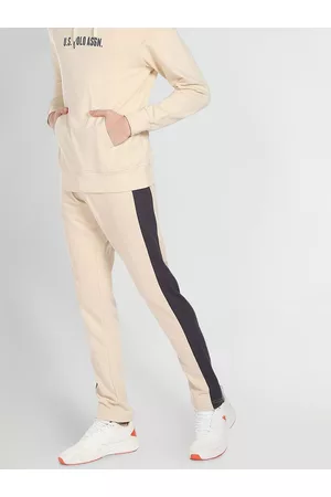 Ralph Lauren Men Pure Cotton Straight-Fit Track Pants