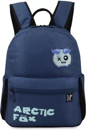 Arctic Fox Unisex Kids Blue Backpacks