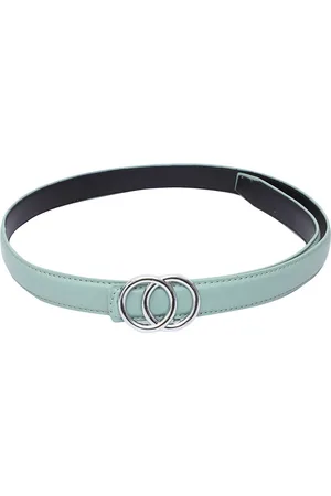 thickskin Girls Solid Push Pin Slim Belt