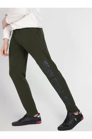 Ralph Lauren Men Straight-Fit Pure Cotton Sports Track Pants