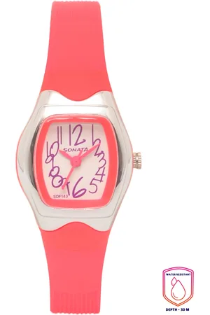 Sonata Women White Analogue Watch NJ8989PP06C