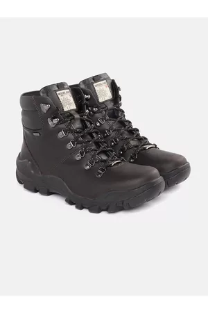 Woodland Men Mid-Top Leather Regular Boots