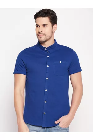 Club York Men Blue Casual Shirt