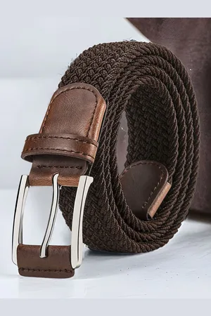 ZORO Men Textured Stretchable Wide Belt