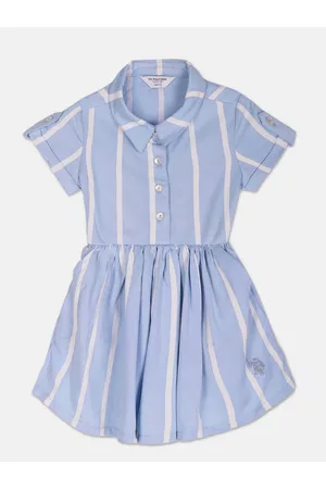Ralph Lauren Girls Striped Shirt Dress