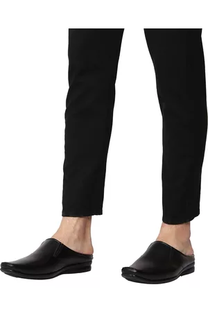 HikBi Men Leather Formal Slip-On Shoes