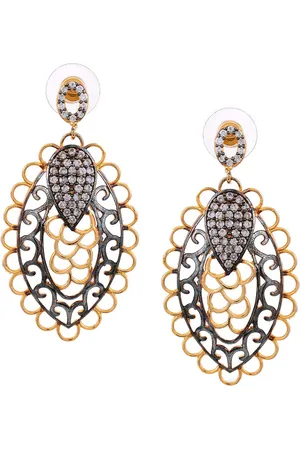 Tistabene Woman Red Contemporary Drop Earrings