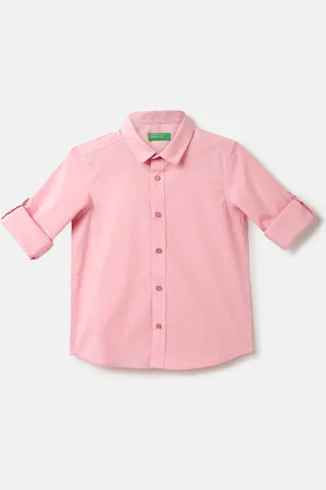 Benetton Boys Casual Cotton Shirt