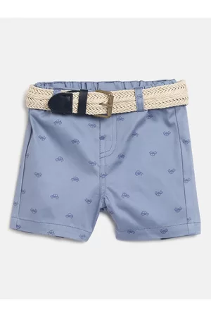 chicco Boys Conversational Printed Mid-Rise Shorts