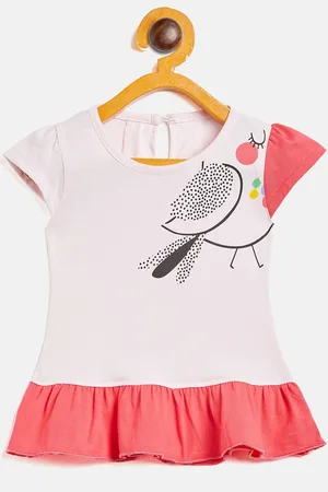 Camey Girls Printed Cotton A-Line Dress