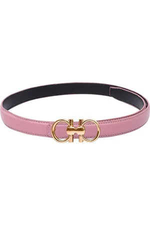 thickskin Girls Solid Push Pin Slim Belt