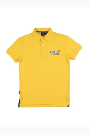 Gini and Jony Boys Polo Collar Pure Cotton T-shirt