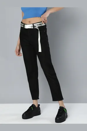 Kook N Keech Women Black Slim Fit MId Rise Stretchable Jeans